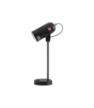 LAMPARA DE MESA E27 NEGRA +COBRE
