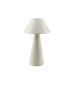 LAMPARA DE MESA TIPO SETA 1XE27 BLANCA