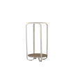 MESITA CON LUZ REGULABLE (3 POSICIONES) CON CARGADOR INALAMBRICO 20W 3000K BLANCO+MADERA