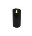 VELA DECORATIVA LED NEGRA OLOR VAINILLA