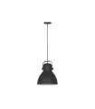 LAMPARA COLGANTE E27 NEGRO