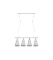 LAMPARA COLGANTE E27 BLANCO