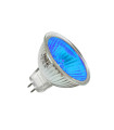 LAMPARA DICROICA CERRADA 38º 50W. 12V. AZUL