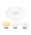 PLAFON LED SUPEFICIE 60W CAMBIO DE TONO E INTENSIDAD+CONTROL REMOTO
