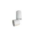 LAMPARA LED DE TECHO TUBULAR DIRECCIONABLE 10W 3000K 24º 230V BLANCO interior blanco