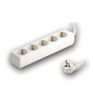 BASE V TOMAS+T/T+CABLE 3 X 1,5   3MTS