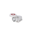 BASE FIJA INDUSTRIAL IP67 3P+TT 32A 380V/415V