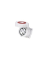 BASE CUADRO INCLINADO INDUSTRIAL IP67 3P+TT 32A 380V/415V