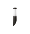 BALIZA INCLINADA PC + PP E27 NEGRA