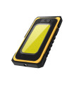  LINTERNA LED SOLAR + RECARGABLE USB CON IMAN Y GANCHO 10W + 5W 6500K