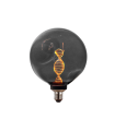 LAMPARA DECORATIVA LED CRISTAL IRREGULAR SMOKY  E27 4W 1800K