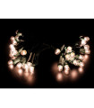 GUIRNALDA PAPAYA 20 LUCES TRANSPARENTE 60W 240V 6,8m