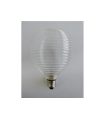  LAMPARA DECORATIVA LED RELIEVE BLANCA G125 E27 4W 4000K