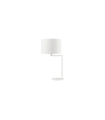 LAMPARA DE MESA BLANCA E27