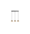 LAMPARA DE TECHO AMBAR 3xGX53 6W 1800K 1 METRO DE CABLE