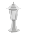 FAROL SOBREMURO PC + PP E27 BLANCO