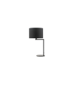 LAMPARA DE MESA NEGRA E27