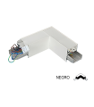 ACCESORIO LUMINARIA COLGANTE LED 8W 4000K CONEXION EN L NEGRA