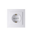 BASE TT LATERAL BLANCO EMPOTRAR SERIE 8000