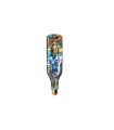 LAMPARA LED BOTELLA SMOKY  CON HILO LUMINOSO RBG 2W E27