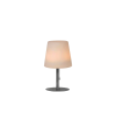 LAMPARA DE MESA LED RECARGABLE 2700K+ RGB + EFECTO LLAMA
