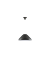 LAMPARA DE TECHO  SERIE GANEKO 1XE27 NEGRA