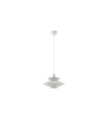 LAMPARA DE TECHO  SERIE OIZ 1XE27 BLANCA