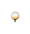 LAMPARA LED G125 CRAQUELADA AMBAR 3.5W 1800K