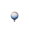 LAMPARA LED G125 CRAQUELADA AZUL