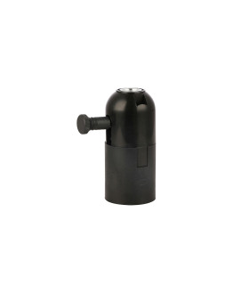 PORTALAMPARAS REGULADOR NEGRO  E27