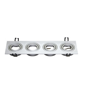 ARO CUADRUPLE BASCULANTE RECTANG 2 AROS NIQUEL B+M