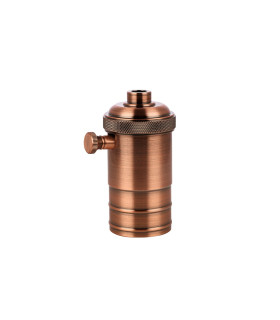 PORTALAMPARAS REGULADOR VINTAGE COBRE  E27