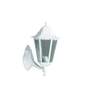 FAROL ALUMINIO BRAZO ABAJO BLANCO