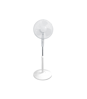 VENTILADOR DE PIE EXTRAIBLE(40 CM) 50W 3 VELOCIDADES BASE REDONDA
