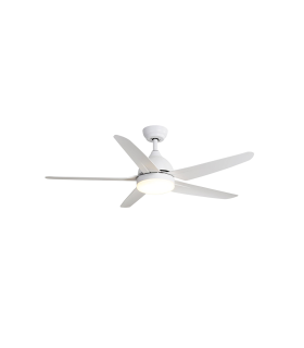 VENTILADOR DE TECHO 30W DC LED INTEGRADO 24W BLANCO CAMBIO DE TONO CON MEMORIA