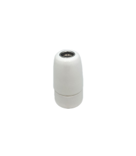 PORTALAMPARAS CERAMICO VINTAGE E14 BLANCO