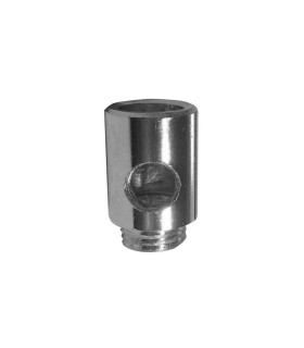 PRENSACABLES PLATEADO DIA.13,5mm H. 21mm