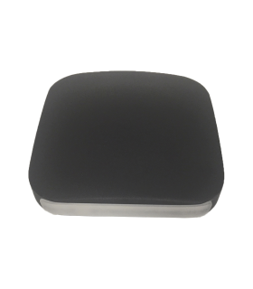 APLIQUE LED CUADRADO DECO IP54 DOBLE LUZ 2x4,5W 3000K 100º 230V NEGRO