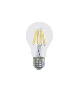 LAMPARA ESTANDAR FILAMENTO LED ECO E27 8W 3000K 360º 230V