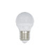 LAMPARA ESFERICA CERAMICA LED E27 5,5W 4200K 270º 230V