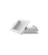 DOWNLIGHT EMPOTRABLE REGULABLE CUADRADO LED OCULTO CORTE 90*90MM 6W 4000K 230V