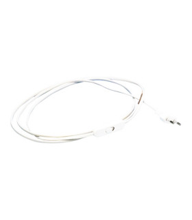 CABLE MAN.PLANA+INT+CLAV 1,8 mt  TRANSPARENTE