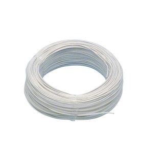 CABLE SILICONA BLANCA 0,75