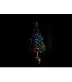 ARBOL LED FIBRA OPTICA 150 CM CON EFECTOS ROJO-AZUL 6V