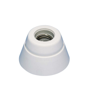 PORTALAMPARAS RECTO INTERIOR PORCELANA EN BLISTER