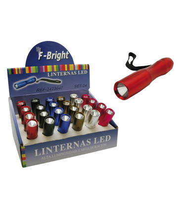 EXPOSITOR 12 LINTERNA 0,5W LED BLISTERS
