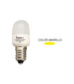 LAMPARA PEBETERA MINI LED AMARILLA E14 0,3W 120º 230V