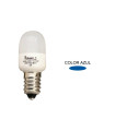 LAMPARA PEBETERA MINI LED AZUL E14 0,3W 120º 230V