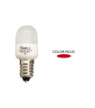 LAMPARA PEBETERA MINI LED ROJA E14 0,3W 120º 230V