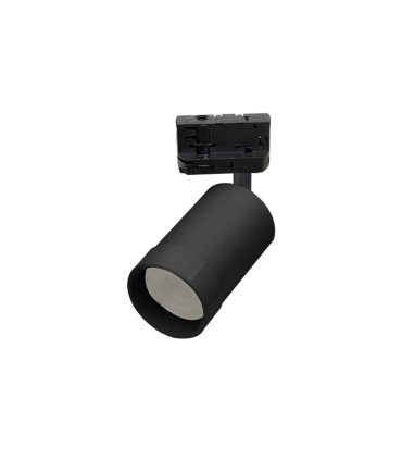 FOCO CARRIL LED ANGULO AJUSTABLE 24W 4000K NEGRO